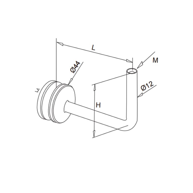 Handrail Glass Bracket