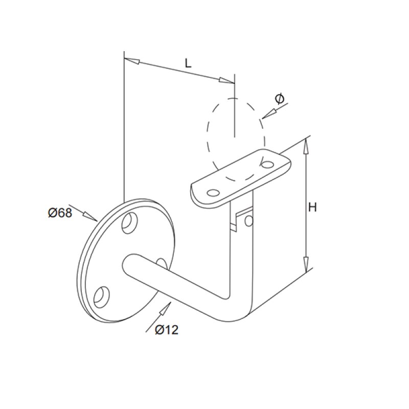 Adjustable Rail Support