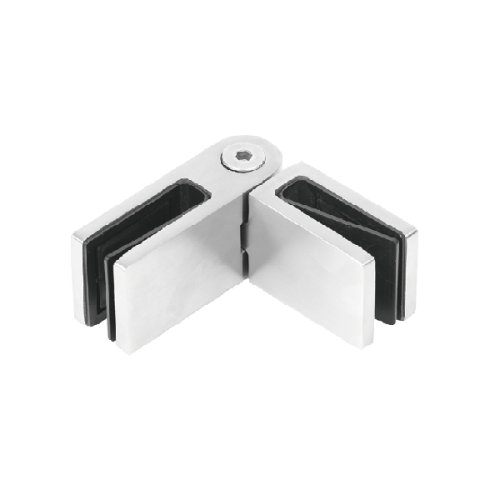 ADJUSTABLE SQUARE GLASS CLAMP 0-270°