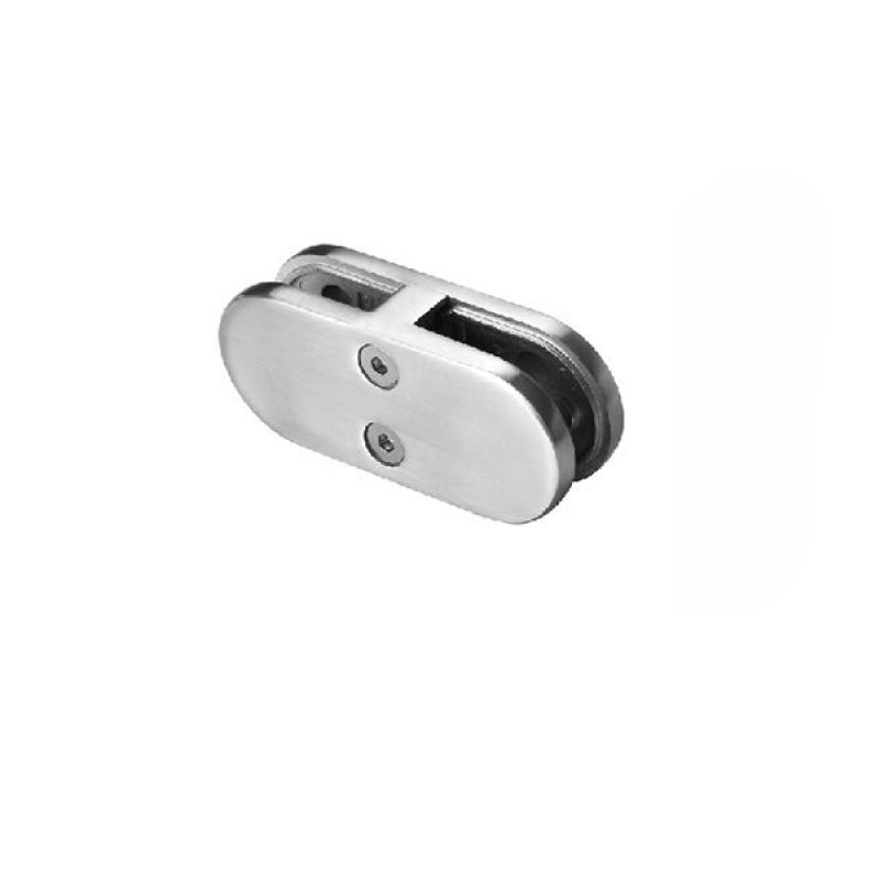 D Type Glass Clamp 180°